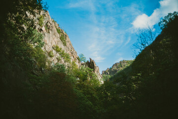 Berge im Harzer Bodekessel
