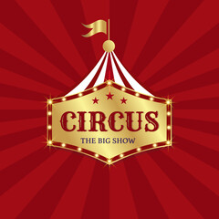 Circus banner. Carnival banner. Event banner © Александр Чумин