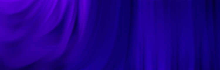 Fototapeta premium blue cloth background abstract with soft waves