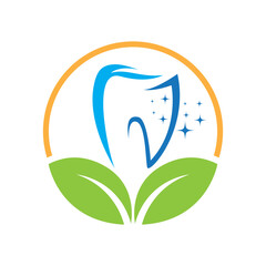 Dental logo template vector icon