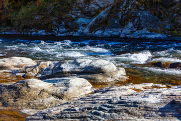 長瀞を流れる荒川
