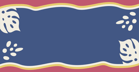 Trendy abstract doodle shape background. Contemporary hand drawn geometric elements, Vector illustration