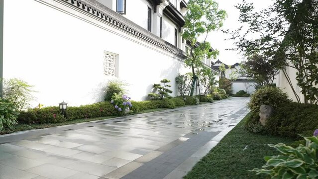 modern china traditional villas
