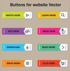 cta web button collection