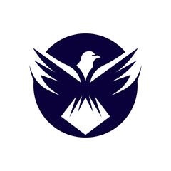 Eagle logo template vector icon