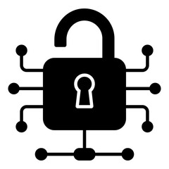A premium download icon of unlock