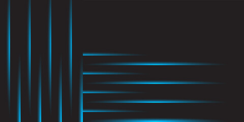 Abstract black and blue background