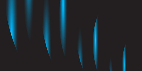 Abstract black and blue background