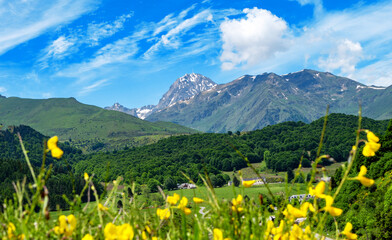 Fototapeta na wymiar Pic du Midi de Bigorre in the french Pyrenees
