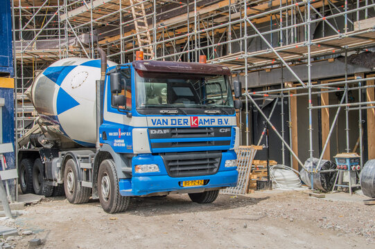 Cemen Truck At Amsterdam The Netherlands