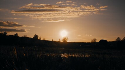 Obraz na płótnie Canvas Sonnenuntergang
