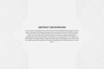 abstract black wave lines on white background, vector template for your ideas, monochromatic lines texture, waved lines texture. Digital future technology concept