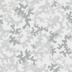 Seamless camouflage pattern - vector illustration