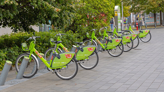 Mol Bubi Bicycles Budapest