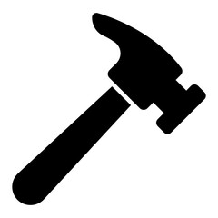 Modern design icon of cobbler hammer