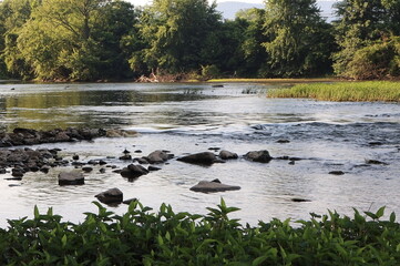 Obraz na płótnie Canvas Juniata River Relaxing Morning