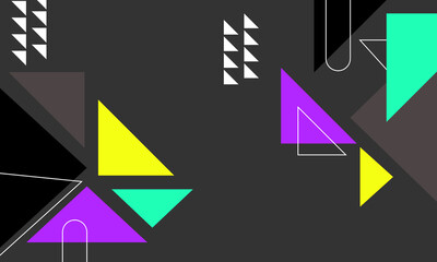 mosaic abstract background. geometric background - stock vector.