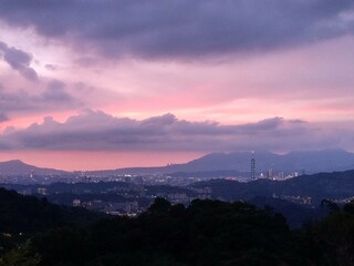 Fototapeta premium colorful sky, cloud