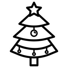 Christmas tree icon