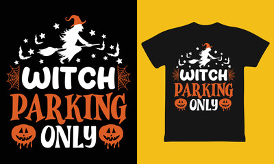 Funny Halloween T-shirt Design Vector