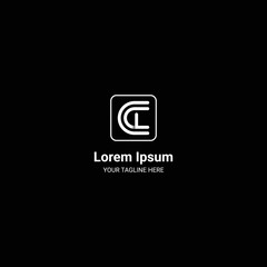 Initial letter CCL logo vector design template.