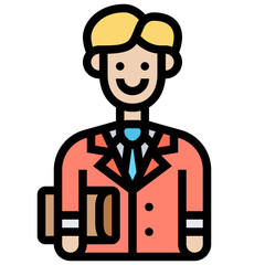 businessman icon