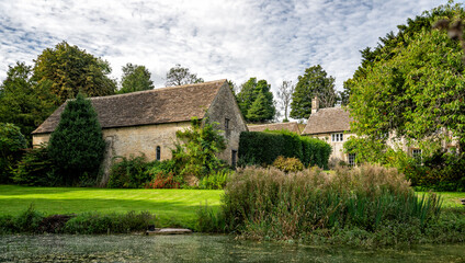 Fototapeta na wymiar Cotswold village of Chedworth, Gloucestershire, England, United Kingdom