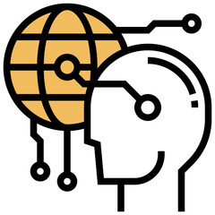 Cyberspace icon