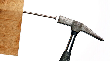 Hammer und Nagel