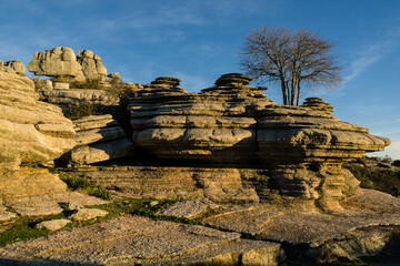 Paraje Natural Torcal de Antequera, términos municipales de Antequera y Villanueva de la...