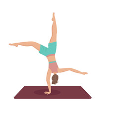 Yoga. Sports yoga. For strength, health, endurance, beauty.
