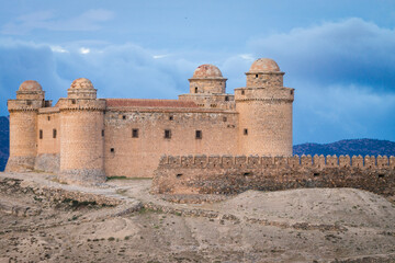 castillo de La Calahorra ,marquesado del Cenete,municipio de La Calahorra, provincia de Granada,...
