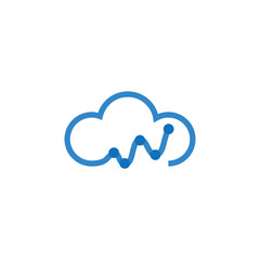 Cloud analistic logo