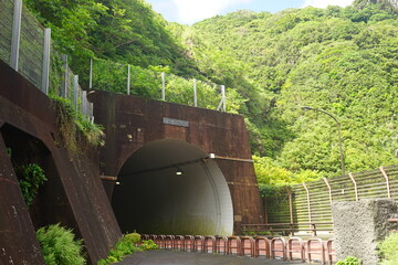 Osaka Tunnel Observatory in Hachijo-jima, Tokyo, Japan - 日本 東京 八丈島...