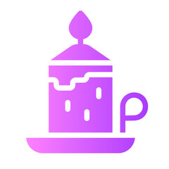 candles gradient icon