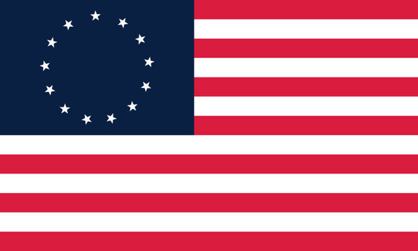 Vector US Flag (Betty Ross 1776 version)