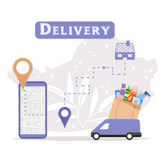Delivery Service Online Order Household Supplies