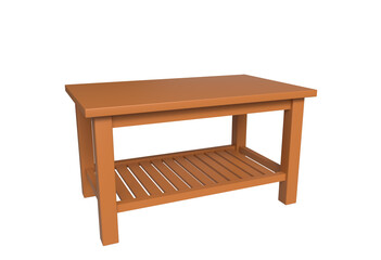 3d wooden table rendering| Home furniture Wooden Coffee Table| Center Table| Tea Table| 