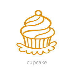 Cupcake Vector Illustration