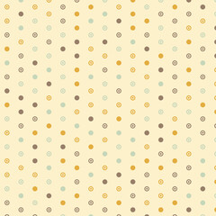 Abstract Color Halftone Dots generative art background illustration