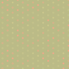 Abstract Color Halftone Dots generative art background illustration