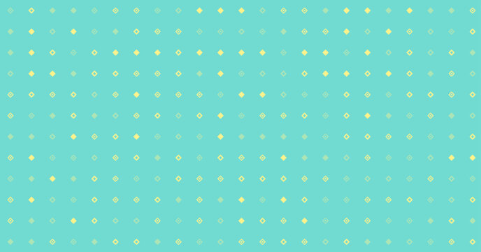 Abstract Color Halftone Dots generative art background illustration