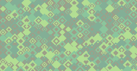 Abstract Color Halftone Dots generative art background illustration