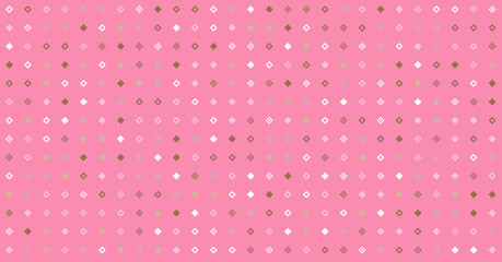 Abstract Color Halftone Dots generative art background illustration