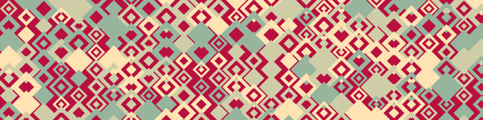 Abstract Color Halftone Dots generative art background illustration