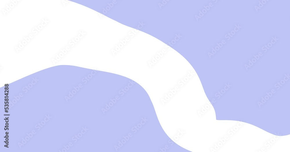 Aufkleber looped animation, abstract flat wave in light color. neutral color background with minimalistic flat