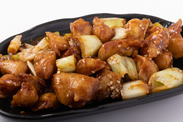 ぼんじりの味噌焼き