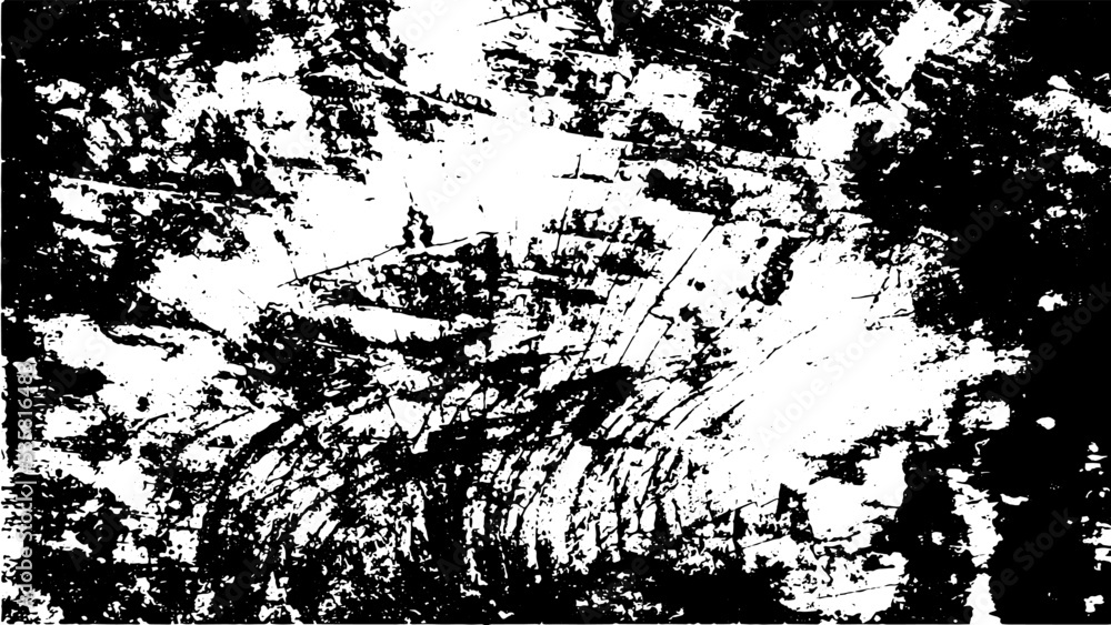 Poster grunge texture white and black. sketch abstract to create distressed effect. overlay distress grain 