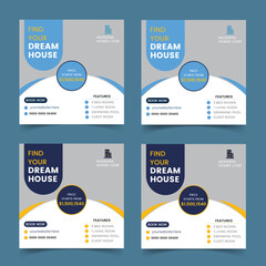 Home sale social media post banner template.