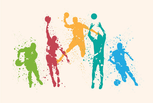 Sports collectifs-2 : football, hand-ball, basket-ball, rugby, volley-ball
